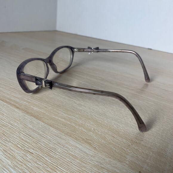 CHANEL 3242 c.1307 Eyeglasses RARE! With Bows Gray Blue Frames 52-16-135 - Picture 7 of 11